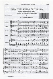 Ouseley: From The Rising Of The Sun SATB published by Novello