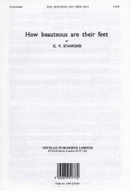 Stanford: How Beauteous Are Their Feet SATB published by Novello