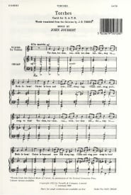 Joubert: Torches SATB published by Novello