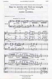 Campbell: Sing We Merrily Unto God SATB published by Novello