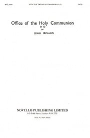 Ireland: Office Of The Holy Communion Service In C published by Novello