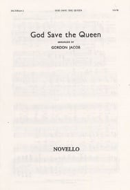 Jacob: God Save The Queen SATB published by Novello