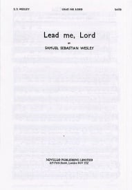 Wesley: Lead Me Lord SATB published by Novello