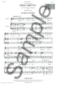 Wills: Missa Brevis (Unison) published by Novello