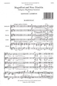 Leighton: Magnificat And Nunc Dimittis (Magdalen Service) published by Novello
