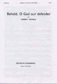 Howells: Behold, O God Our Defender SATB published by Novello
