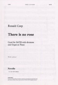 Corp: There Is No Rose SATB published by Novello