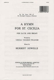 Howells: Hymn For St Cecilia SATB published by Novello