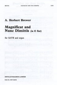 Brewer: Magnificat And Nunc Dimittis In Eb published by Novello