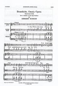 Sumsion: Benedicite Omnia Opera SATB published by Novello