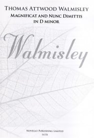 Walmisley: Magnificat And Nunc Dimittis In D Minor published by Novello