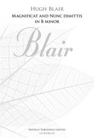 Blair: Magnificat And Nunc Dimittis In B Minor published by Novello