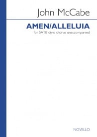 McCabe: Amen/Alleluia SATB published by Novello