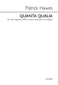 Hawes: Quanta Qualia SSAA published by Novello