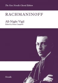 Rachmaninov: All-Night Vigil published by Novello - Vocal Score