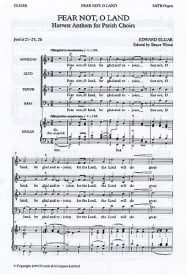 Elgar: Fear Not, O Land SATB published by Novello