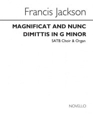 Jackson: Magnificat And Nunc Dimittis In G Minor published by Novello