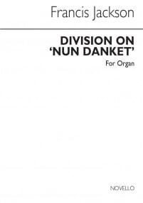 Jackson: Division On Nun Danket for Organ published by Novello