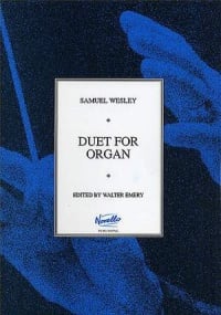 Wesley: Duet for Organ published by Novello