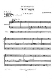Langlais: Triptyque for Organ published by Novello
