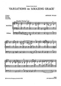 Wills: Variations on Amazing Grace & Toccata for Organ published by Novello