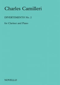 Camilleri: Divertimento No.2 for Clarinet published by Novello