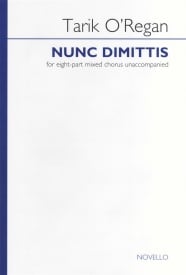 O'Regan: Nunc Dimittis (Latin) SATB published by Novello