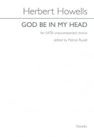 Howells: God Be In My Head SATB published by Novello