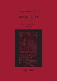 Vivaldi: Magnificat RV610A-611 published by Ricordi - Vocal Score