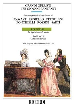 Grandi Operisti Per Giovani Cantanti for Tenor published by Ricordi