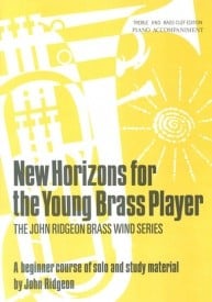 Ridgeon: New Horizons for the Young Brass Player (Piano Accompaniment) published by Brasswind