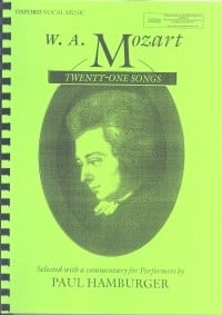 Mozart: 21 Songs published by Banks