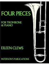 Clews: Four Pieces for Trombone published by Paterson