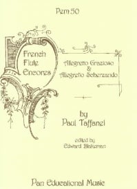 Taffanel: Allegretto Grazioso and Allegretto Scherzando for Flute published by Pan