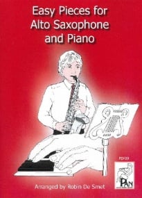 Easy Pieces for Alto Saxophone published by Pan