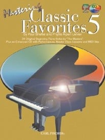 Mastering Classic Favourites 5 for Piano published by Fischer (Book & CD)