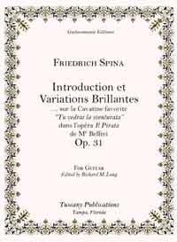 Spina: Introduction & Variations for Guitar published by Tuscany