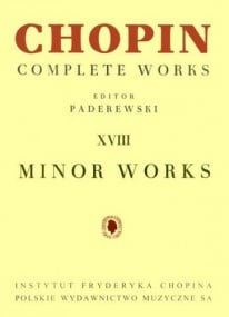 Chopin: Minor Works for Piano published by PWM