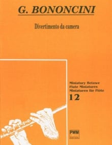 Bononcini: Divertimento Da Camera for Flute published by PWM