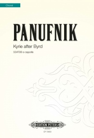 Panufnik: Kyrie after Byrd SSATBB published by Peters