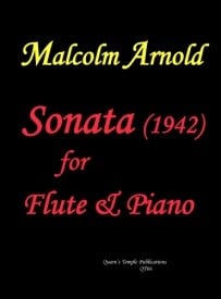 Arnold: Sonata (1942) for Flute published by Queens Temple