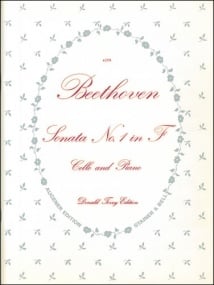 Beethoven: Sonata No. 1 in F Opus 5 for Cello published by Stainer & Bell