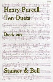 Purcell: Ten Duets Book 1 published by Stainer and Bell