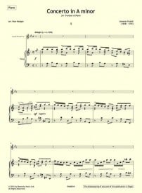 Vivaldi: Concerto in A minor for Trumpet published by Resonata