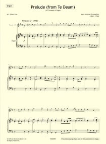 Charpentier: Prelude (from Te Deum) for Trumpet published by Resonata