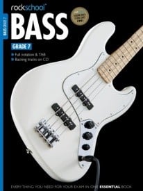 Rockschool Bass Guitar Grade 7 2012-2018
