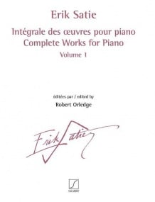 Satie: Complete Works for Piano Volume 1 published by Salabert