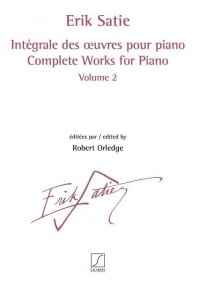 Satie: Complete Works for Piano Volume 2 published by Salabert
