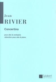 Rivier: Concertino for Viola published by Salabert