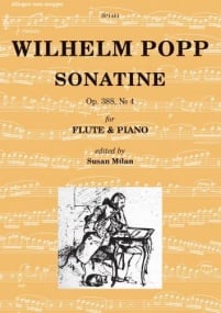 Popp: Sonatine Opus 388 No. 4 for Flute published by Spartan